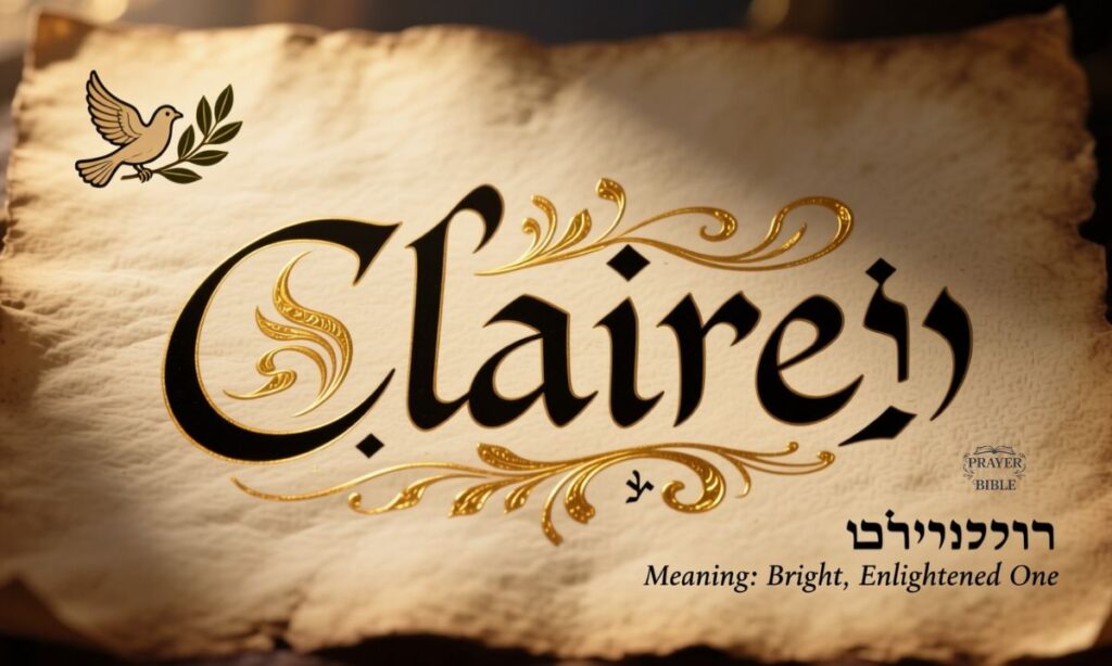 Claire Name Meaning in Hebrew
