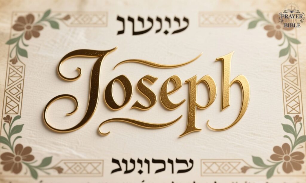 Joseph Name Characteristics