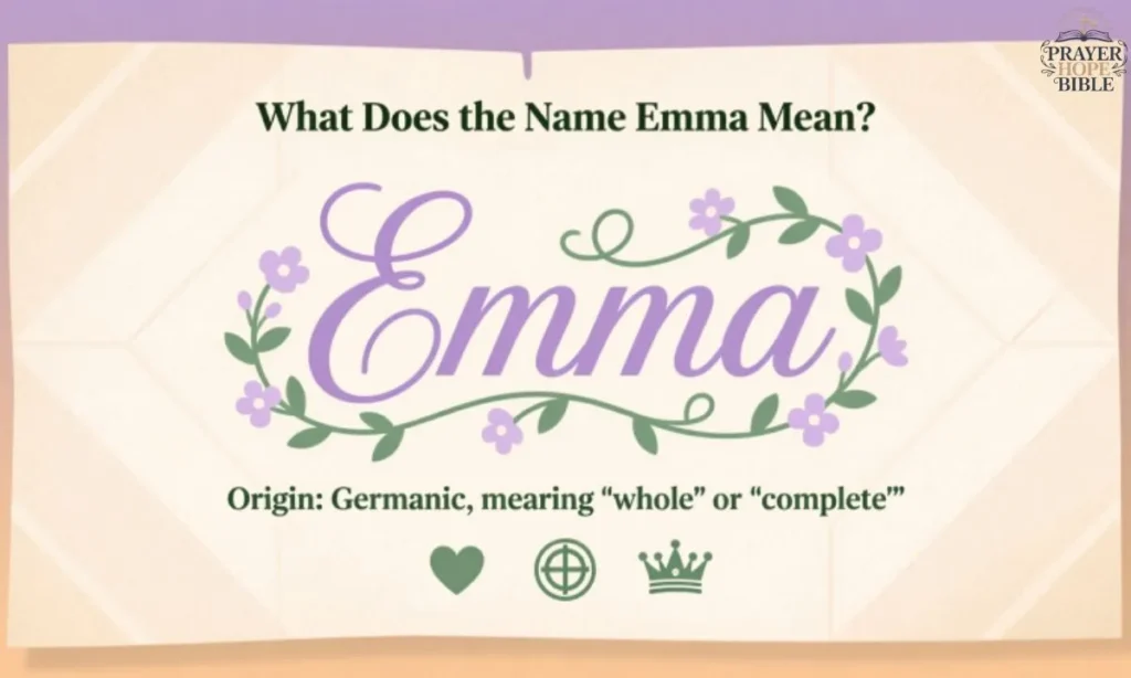 What Does The Name Emma Mean