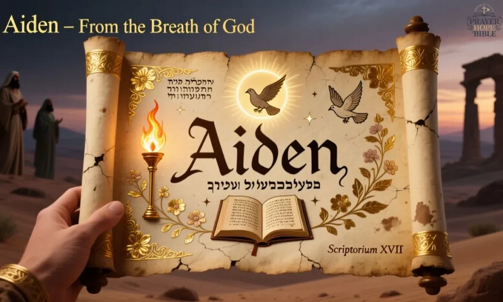 Biblical Origins of the Name Aiden