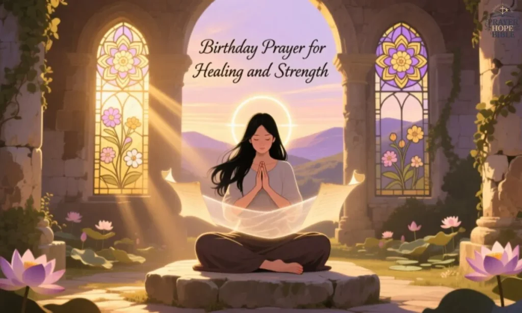 Birthday Prayer for Healing and Strength