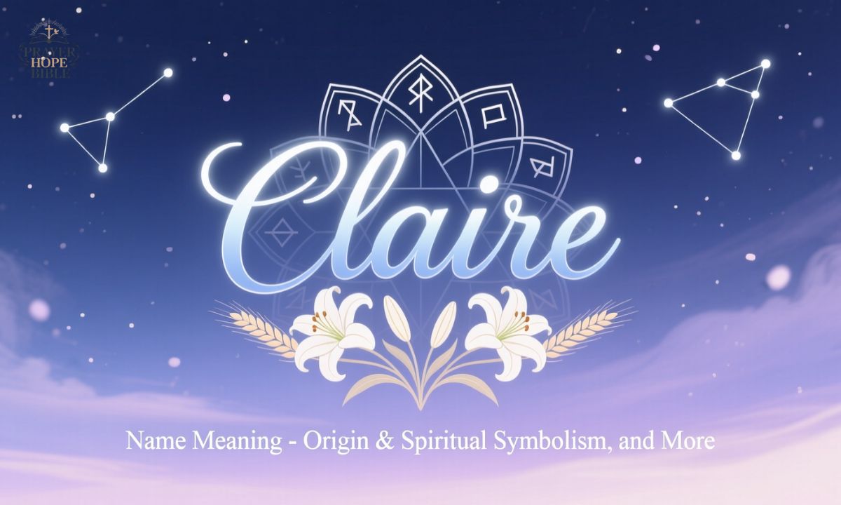 Claire Name Meaning – Origin & Spiritual Symbolism, and More