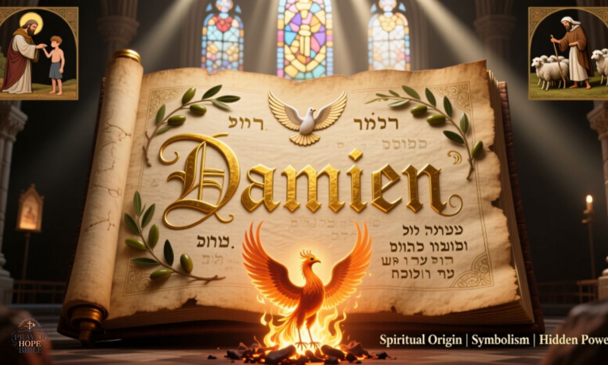 Damien Name Meaning in the Bible – Spiritual Origin, Symbolism, and Hidden Power