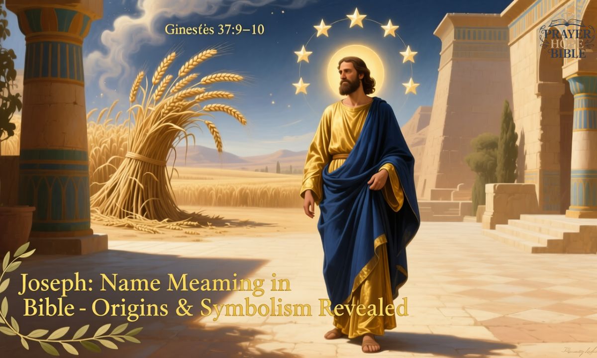 Joseph Name Meaning in Bible Origins & Symbolism Revealed