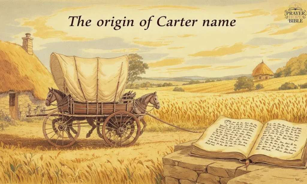 Origin of the Carter name