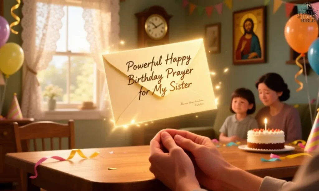 Powerful Happy Birthday Prayer for My Sister 