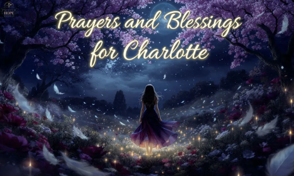 Prayers and Blessings for Charlotte