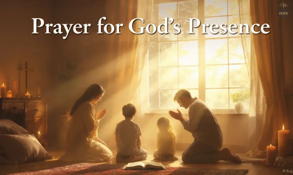 A Prayer for God’s Presence to Remain
