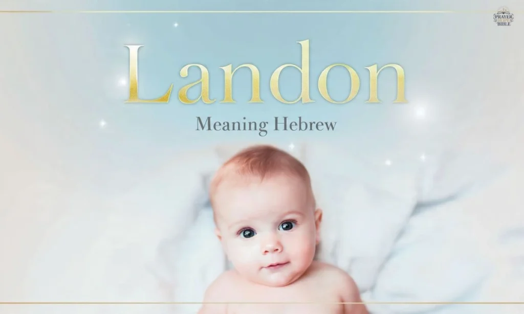 Landon Meaning Hebrew