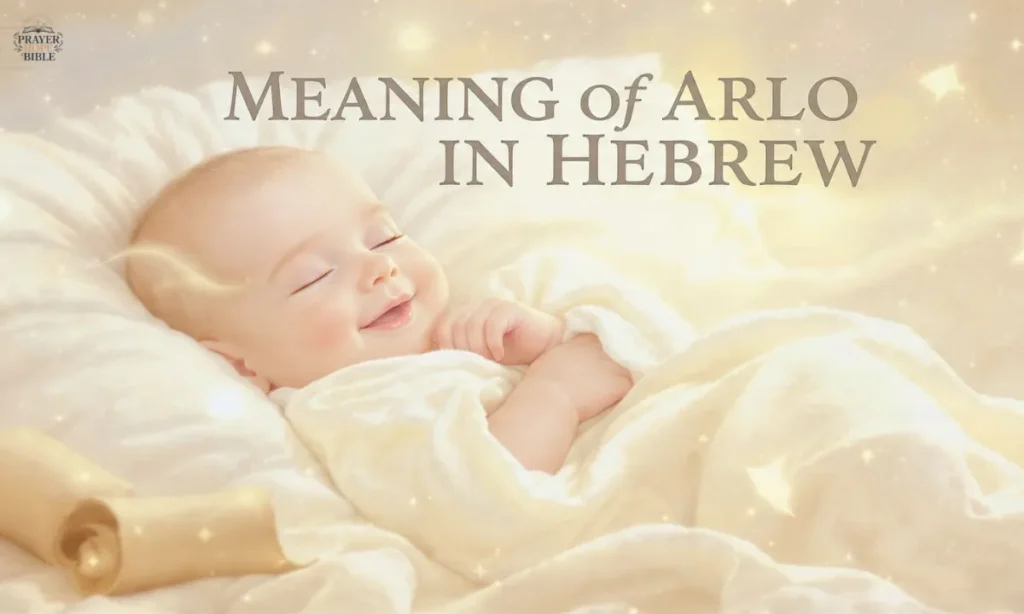 Meaning of Arlo in Hebrew