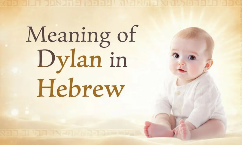 Meaning-of-Dylan-in-Hebrew