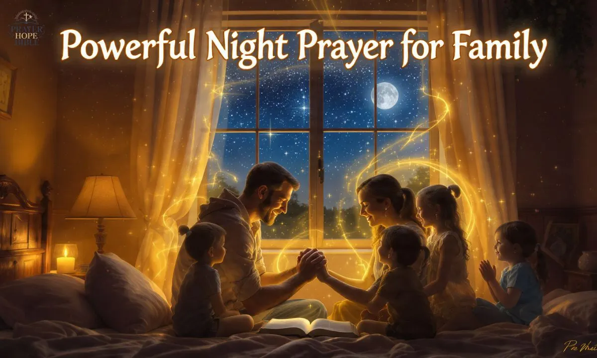 Powerful Night Prayer for Family