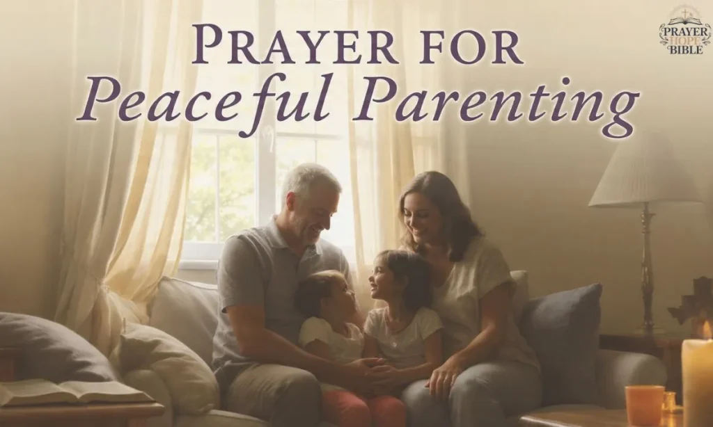 Prayer for Peaceful Parenting