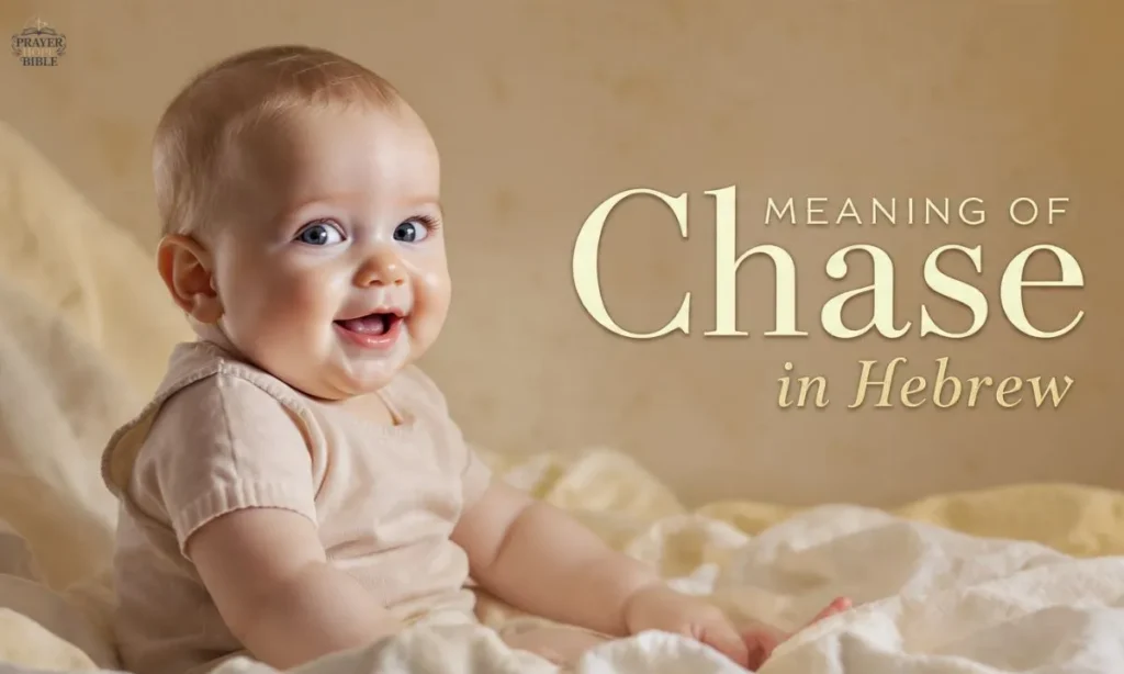 Meaning of Chase in Hebrew
