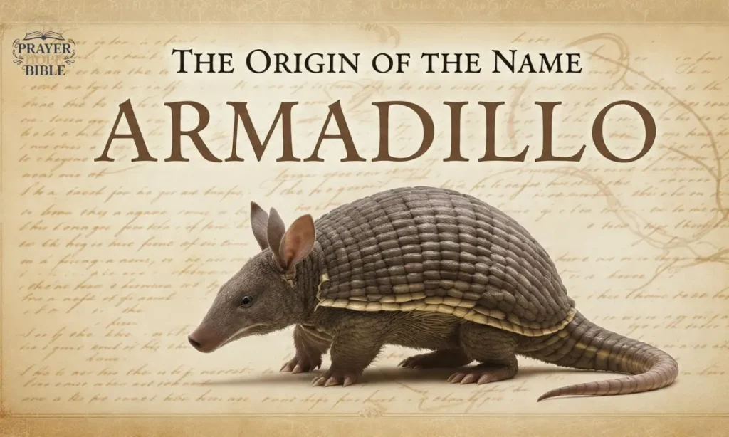 The-Origin-of-the-Name-Armadillo