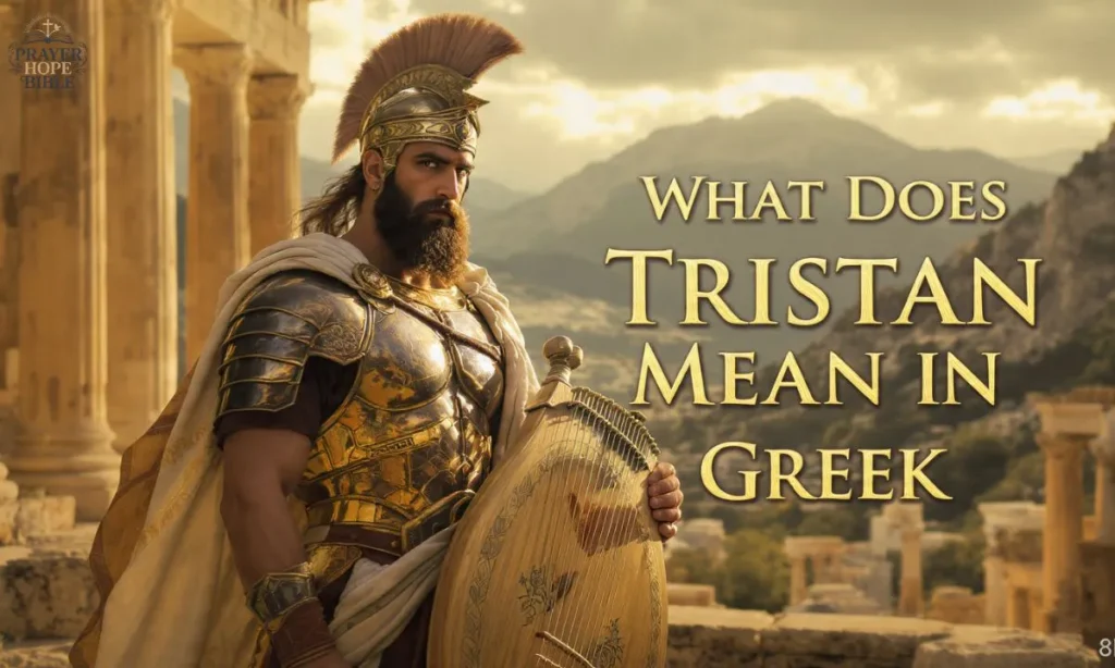 What Does Tristan Mean in Greek