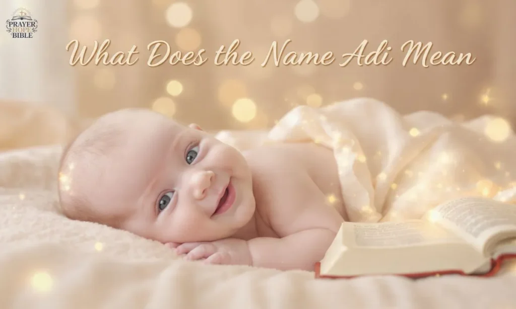 What Does the Name Adi Mean