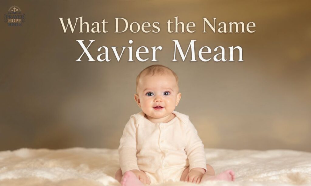 What Does the Name Xavier Mean